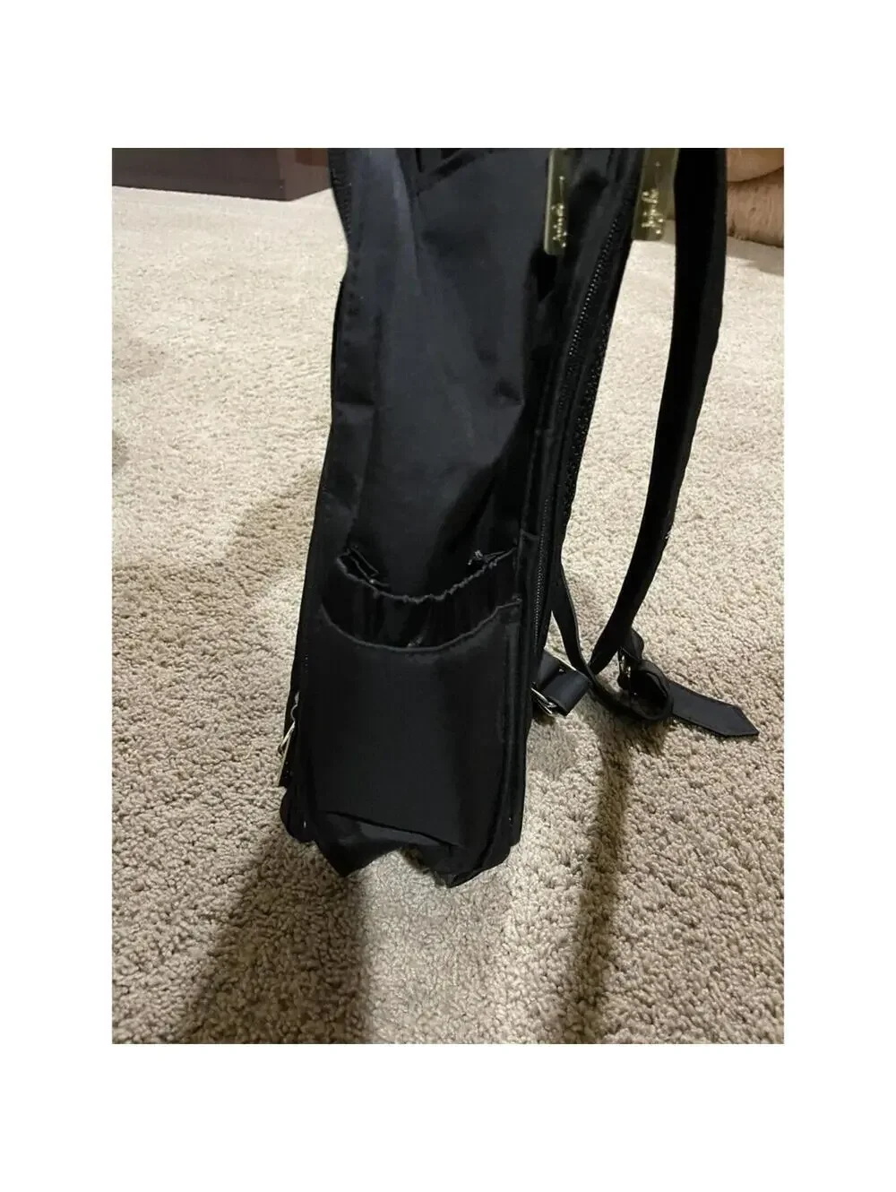 Ju-ju-be Diaper Bag Backpack Queen Of The Nile Black & Gold baby bag